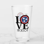 Verre LOVE Jackson Tennessee (Devant)