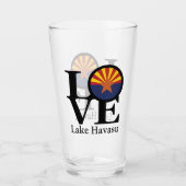 Verre LOVE Lake Havasu (Devant)