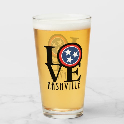 Verre LOVE Nashville (Dos (rempli))