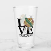 Verre LOVE Oklahoma City (Devant)
