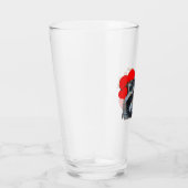 Verre Love Red Trash Panda Racoon mignon Scavenger Voleu (Droite)