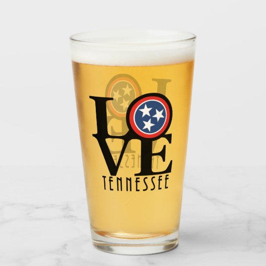 Verre LOVE Tennessee (Dos (rempli))