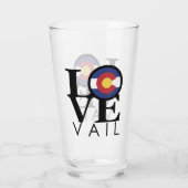 Verre LOVE Vail Colorado (Dos)