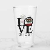 Verre LOVE Weed California (Dos)