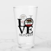 Verre LOVE Weed California (Devant)