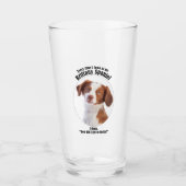 Verre Lucky Brittany Spaniel (Devant)