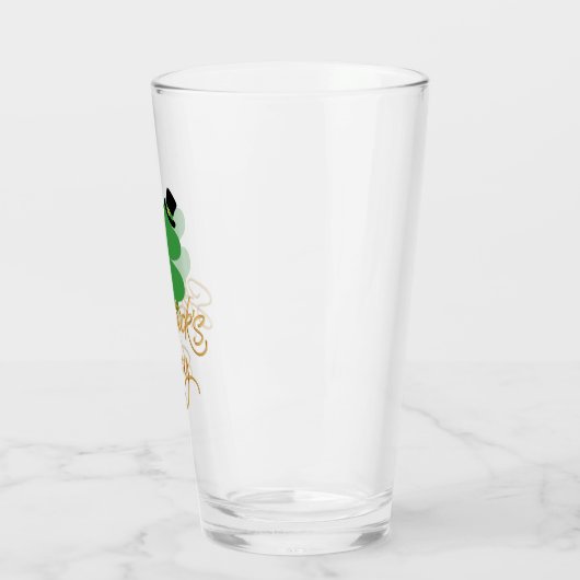 Verre Lucky Sips : St. Patrick's Day Edition - Logo dans (Gauche)