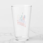 Verre Lumière de la liberté (Dos)