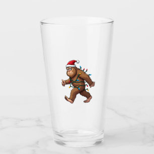 Verre Lumières de sapin de Noël Bigfoot Santa Xmas garço