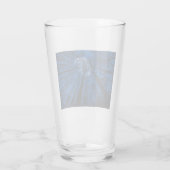 Verre Lune dans le ciel nocturne (Dos)
