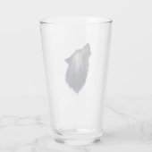 Verre Lune de la forêt de Wolf Howl (Dos)