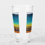Verre Lune des pins sunset du sud-ouest (Gauche)