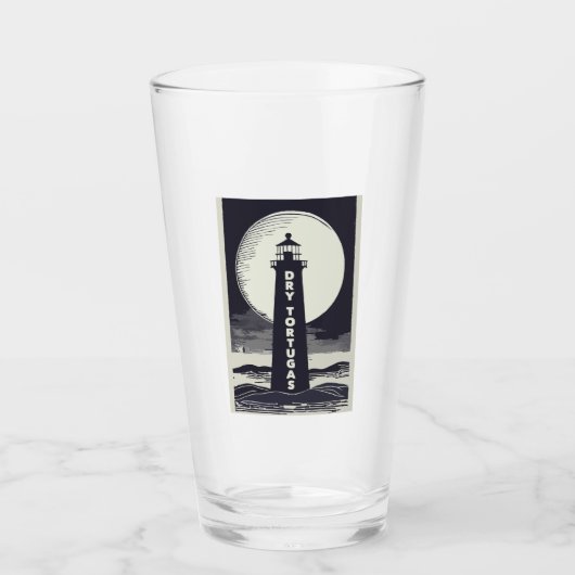 Verre Lune du phare de Floride de Dry Tortugas (Devant)