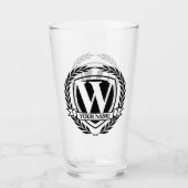 Verre Lunette de design Monogramme Laurel (Devant)
