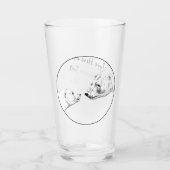 Verre Lunettes d'art Ours Polaire Personnaliser (Devant)