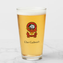 Lunettes de boisson Clan Galbraith personnalisées