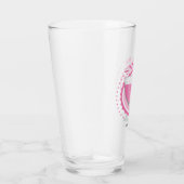 Verre Lunettes de champagne rose Mimosa (Droite)