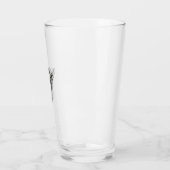 Verre Lunettes de soleil de vache cool dessin vectoriel (Gauche)