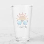 Verre Lunettes de soleil Key West Floride (Dos)