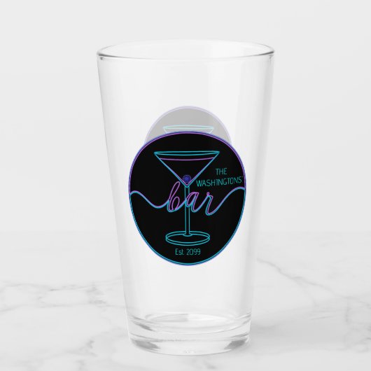 Verre Lunettes Fun Bar Fun Script (Devant)