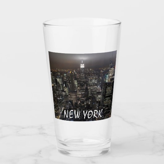 Verre Lunettes New York personnalisées Souvenirs New Yor (Devant)