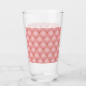 Verre Luxe Blush Rose Rose Or Diamond Motif Tufted (Devant)