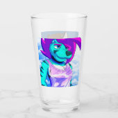 Verre Ma pinte de deux côtés (Dos)