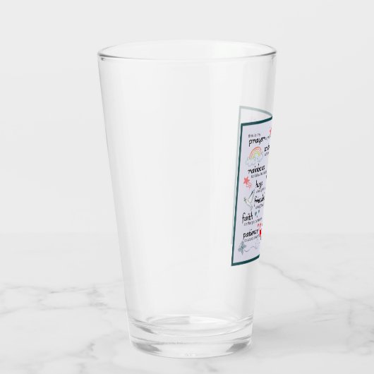 Verre Ma prière pour vous (Droite)