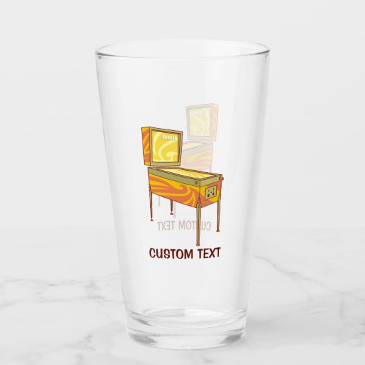 Verre Machine à Pinball (Devant)