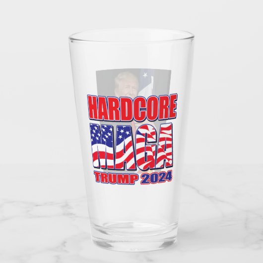 Verre MAGA hardcore (Devant)