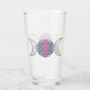 Verre Magie Triple Moon - Spirit Flower Of Life 2