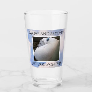 Verre Magnifique Ciel Nuageux Best Chien Maman Mignonne