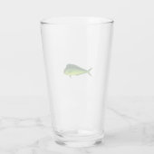 Verre Mahi Mahi - Poisson Dauphin - Dorado (Dos)