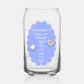 Verre Mahjong pour amis (Recto)
