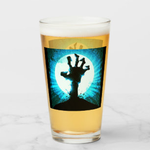 Verre Main Zombie au clair de lune