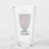 Verre MAISON DU DRAGON | Maison Targaryen Crest (Dos)