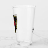 Verre MAISON DU DRAGON | Maison Targaryen Crest (Gauche)