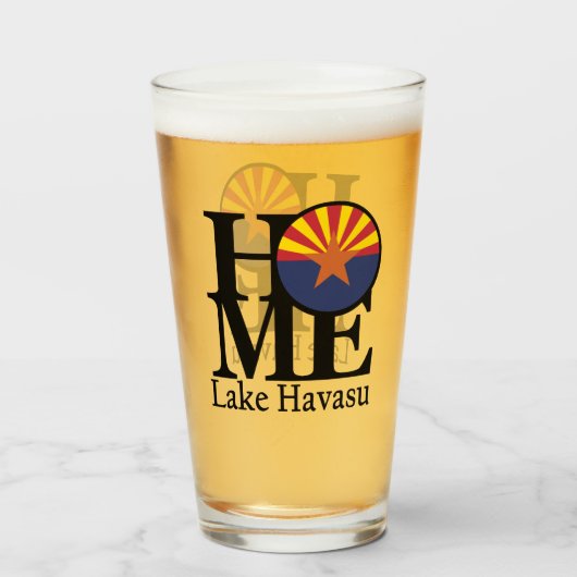 Verre MAISON Lac Havasu (Dos (rempli))