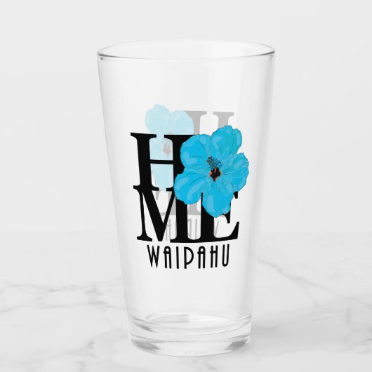 Verre MAISON Waipahu, Bleu (Devant)