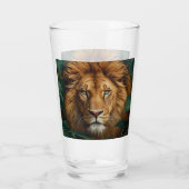 Verre Majestic Lion Mug – Powerful Wildlife Coffee Mug (Dos)