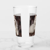 Verre Majestic white cat (Gauche)