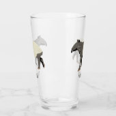 Verre Malayan Tapir Illustrated Personalized (Gauche)