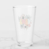 Verre Mama à fleurs rétro Comfort Colours®, fête des mèr (Dos)