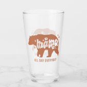 Verre Mama Bear Toute La Journée Tous Les Jours (Dos)