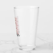 Verre Mama de baseball | Cadeaux de maman de baseball (Gauche)