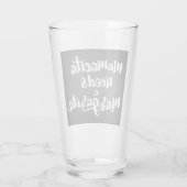Verre Mamacita A Besoin D'Une Margarita (Dos)