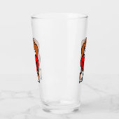 Verre Maman Beagle du coeur (Gauche)
