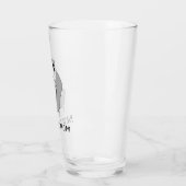 Verre Maman chat occupée (Gauche)