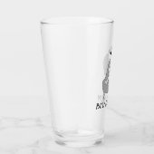 Verre Maman chat occupée (Droite)
