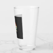 Verre Maman Chien Rétro Bulldog Vector (Gauche)